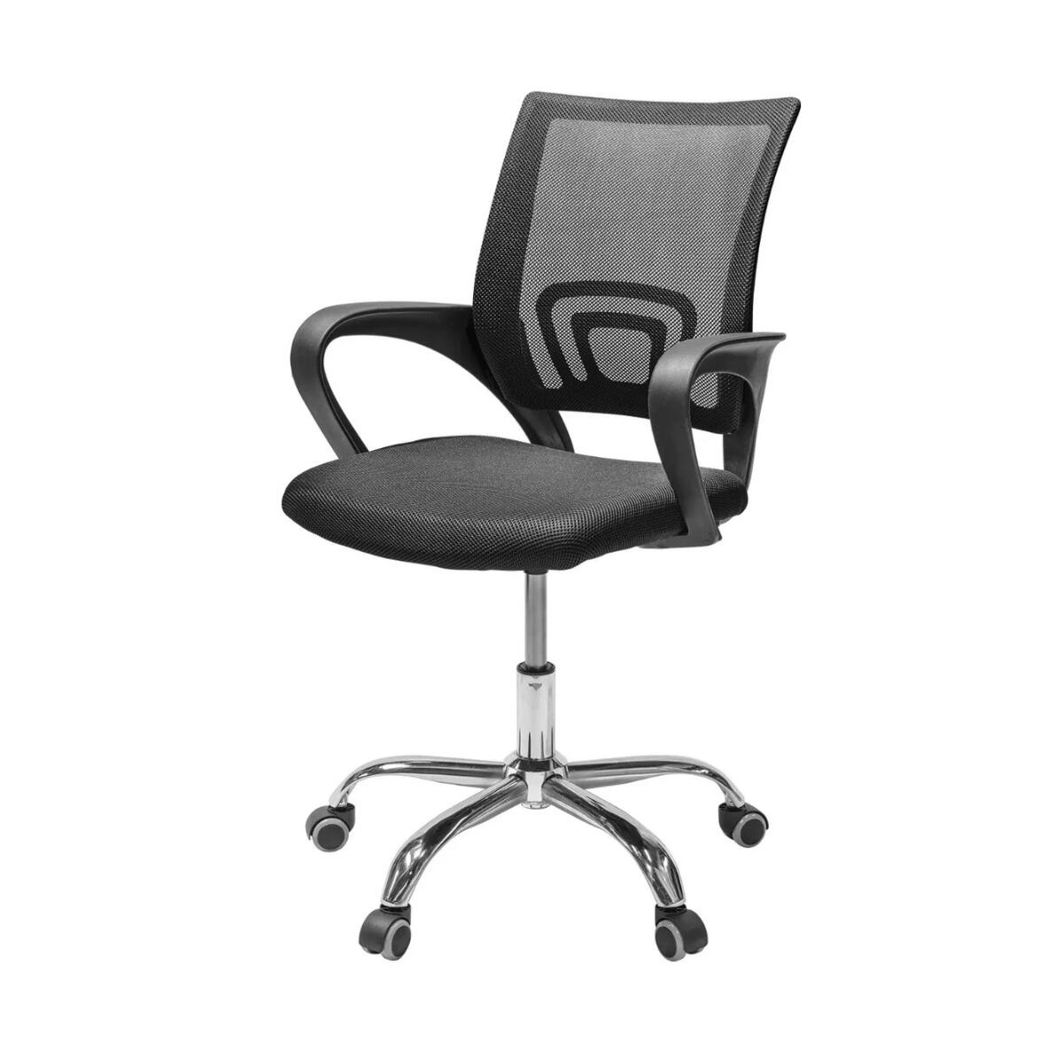 Silla Ergonómica para Oficina - Base Cromada