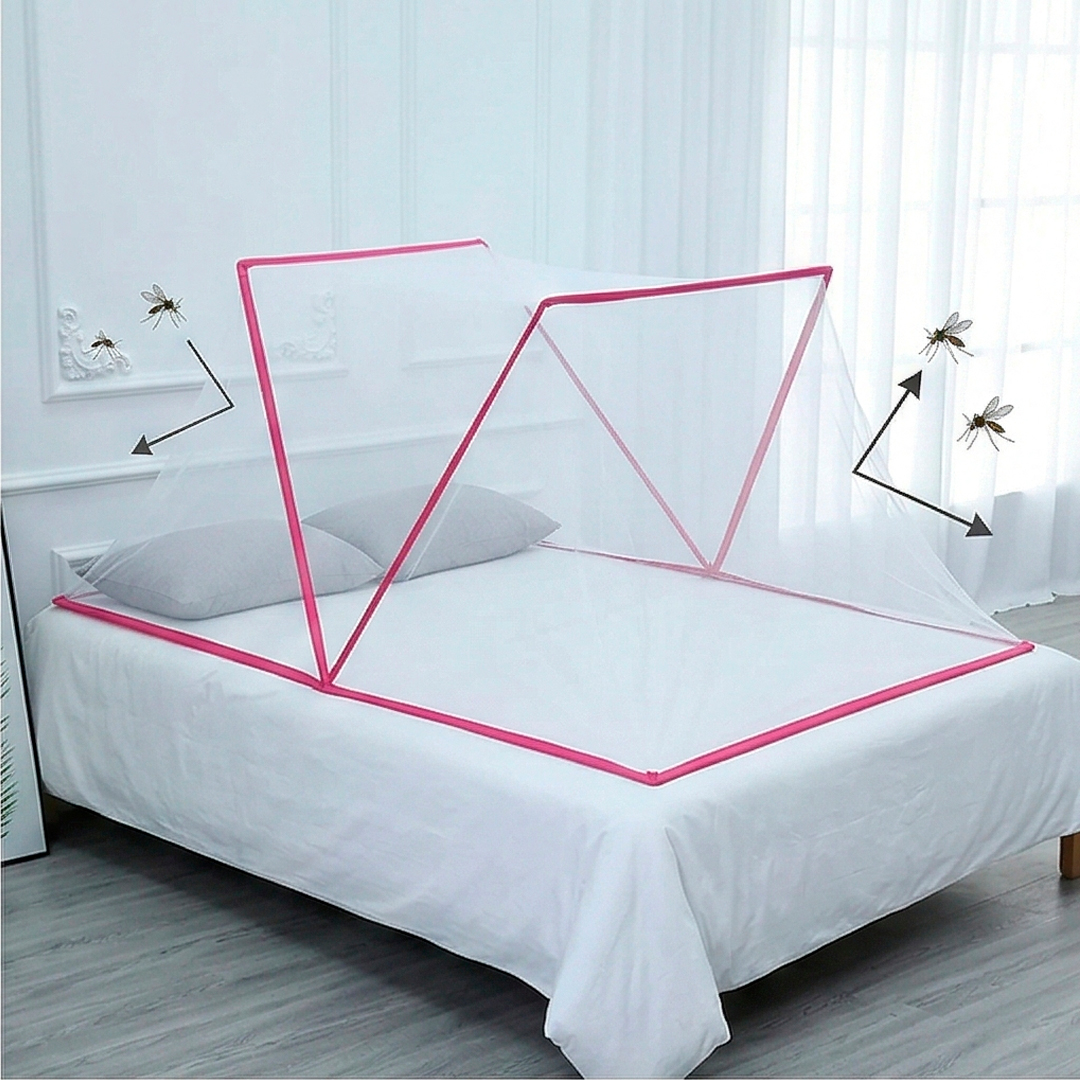 Toldillo Plegable 190x100 cm Mosquitera Portátil para Cama