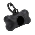 Dispensador de Bolsas para Mascotas Forma de Hueso Portátil